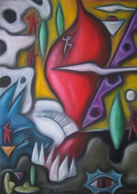 Luis Athouguia portuguese artist paintings