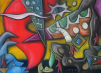 Luis Athouguia portuguese artist paintings