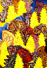 Jan Ulrik Friis Swedish artist oil paintings