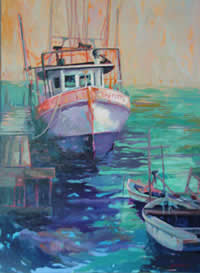 south african artist Yvette Galliher oil paintings