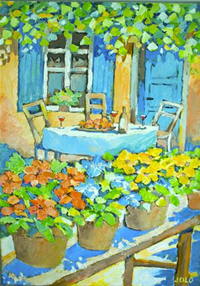 Jorgen Lovgret denmark artist paintings