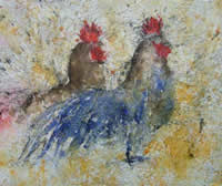 crespi i alemany artist acrylic paintings mixed media