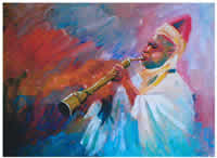 south african artist razak awofeso paintings