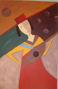 Hester Bester United Arab Emirates artist paintings