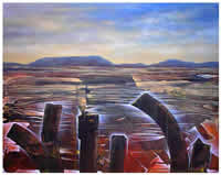 south african artist peter binsbergen paintings