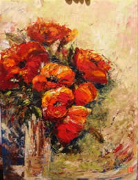 south african artist CELLO oil paintings