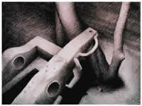 south african artist john clarke pastel drawings