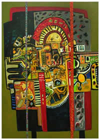 south african artist collin cole paintings