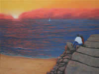 bj de castro united states artist oil paintings