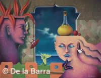 jose de la barra peruvian artist oil paintings