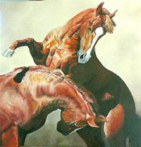 Wendy Du Plessis south african artist oil paintings