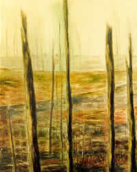 Cecilia Flaten chilean artist oil paintings