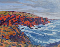 Bob Gardiner oil painting south african artist