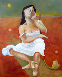 Cassandra Gordon-Harris united states artist oil paintings