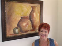 south african artist Marietjie Henning oil paintings
