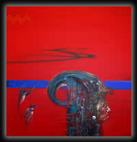 ice bear canadian artist paintings