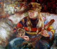 south african artist Sonia Jacka oil paintings