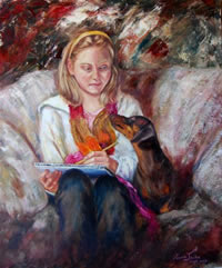 south african artist Sonia Jacka oil paintings