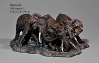 south african artist barry jackson bronze sculpture