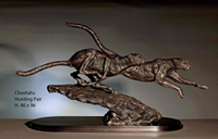 south african artist barry jackson bronze sculpture