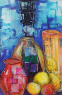 south african artist Tanya Johnson oil paintings