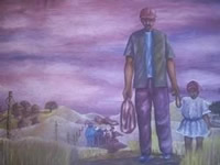 Gilly Ka Mangena oil painting south african artist