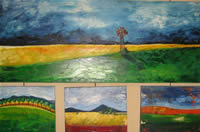 Louise Kluyts south african artist oil paintings
