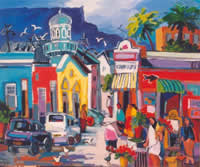 oil painting by south african artist Isabel Le Roux