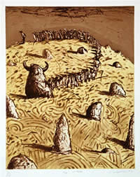 paintings south african artist colbert mashille