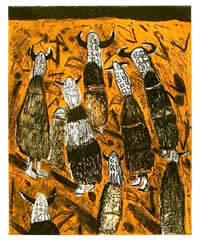 paintings south african artist colbert mashille