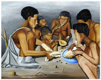 paintings by hosea matlou