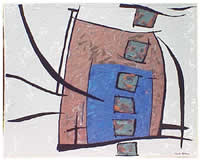 sharle matthews paintings collage south african artist