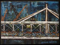 daniel mosako paintings south african artist