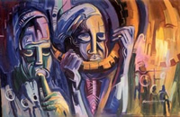 Bassey Effiong Ndon nigerian artist paintings