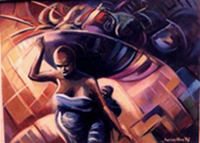 Bassey Effiong Ndon nigerian artist paintings