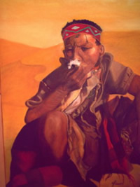 Mike John Parkes oil paintings south african artist