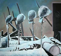 south african artist sidwell rihlamvu paintings