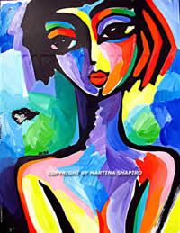 martina shapiro canadian artist oil paintings