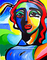 martina shapiro canadian artist oil paintings