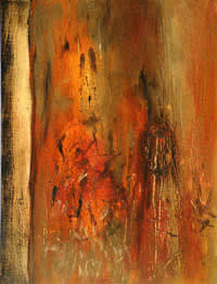 south african artist Lizelle Van Den Bergh paintings