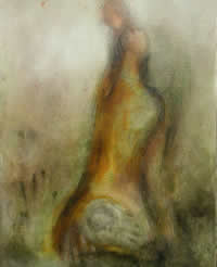 south african artist Lizelle Van Den Bergh paintings