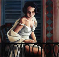 nina van der westhuizen south african artist oil paintings