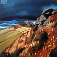 nina van der westhuizen south african artist oil paintings