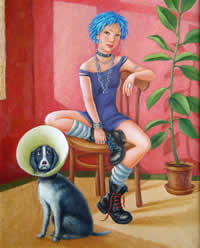 marina zobova czech republic artist oil paintings