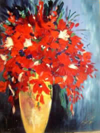 south african artist Bridgette Allan paintings