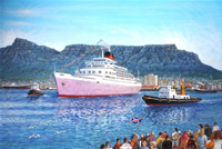 south african artist Roald U. Arndt paintings