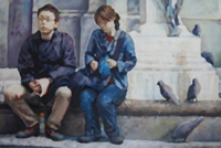 south african artist Benjamin Mitchley paintings