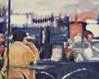 south african artist Benjamin Mitchley paintings