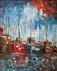 south african artist Martin Evans paintings