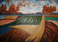 south african artist Martin Evans paintings